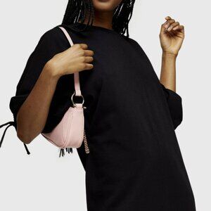 Drawstring Sleeve Midi Dress Topshop